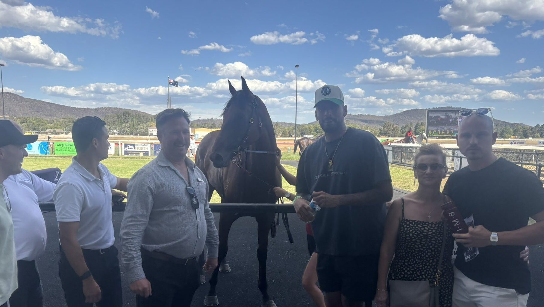 Tennis star Nick Kyrgios bags first winner at Canberra