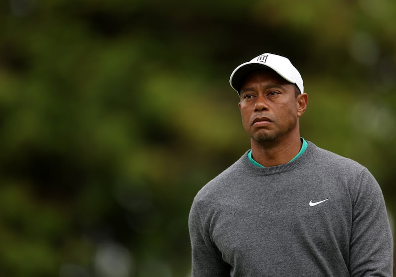 Tiger Woods at Adare Manor in 2022. Photograph: Oisin Keniry/Getty