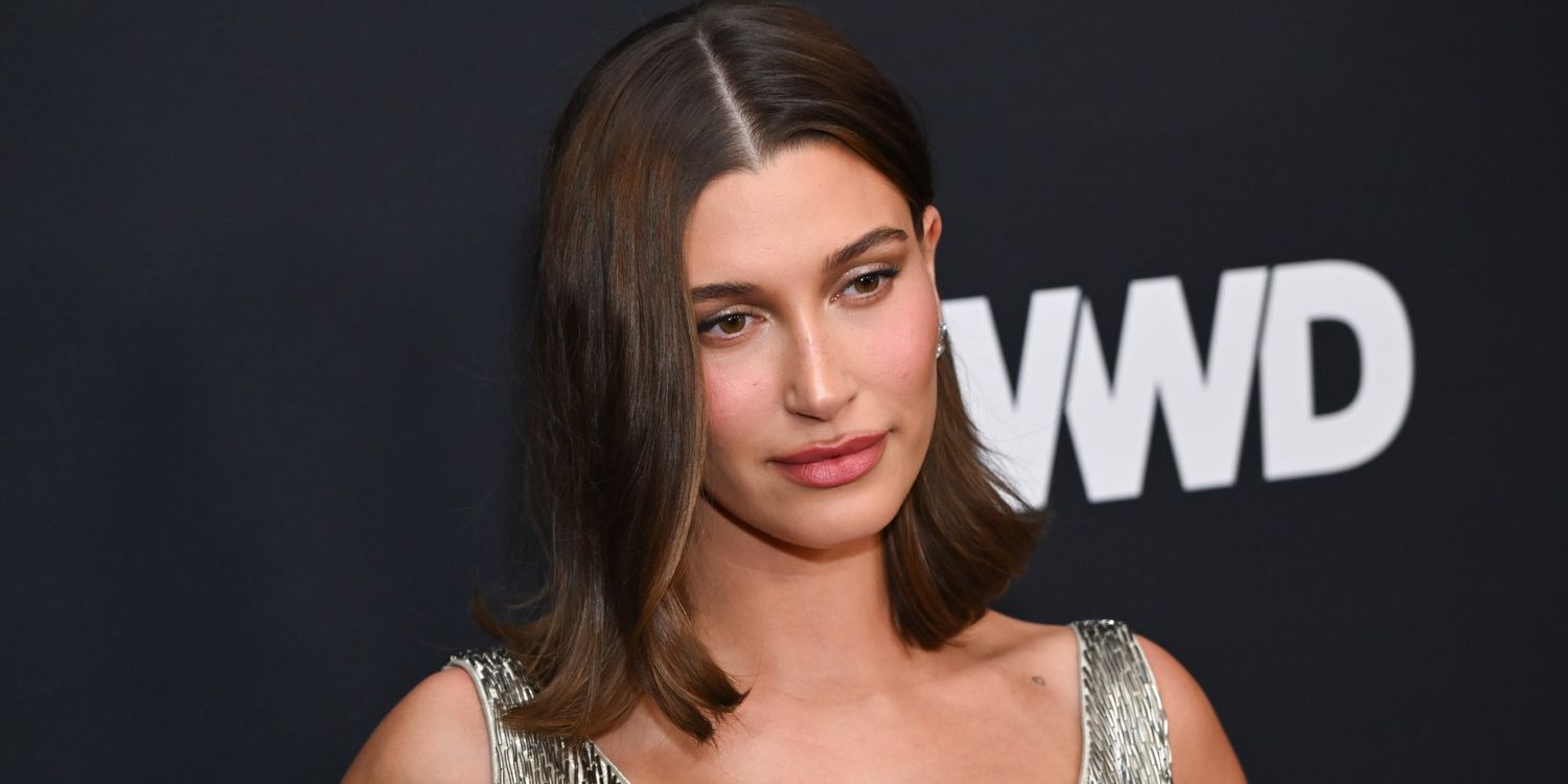 Hailey Bieber Goes Pantsless in Nothing but Underwear and a White Tank