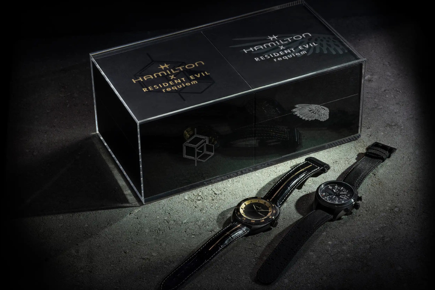 Hamilton resident evil requiem box