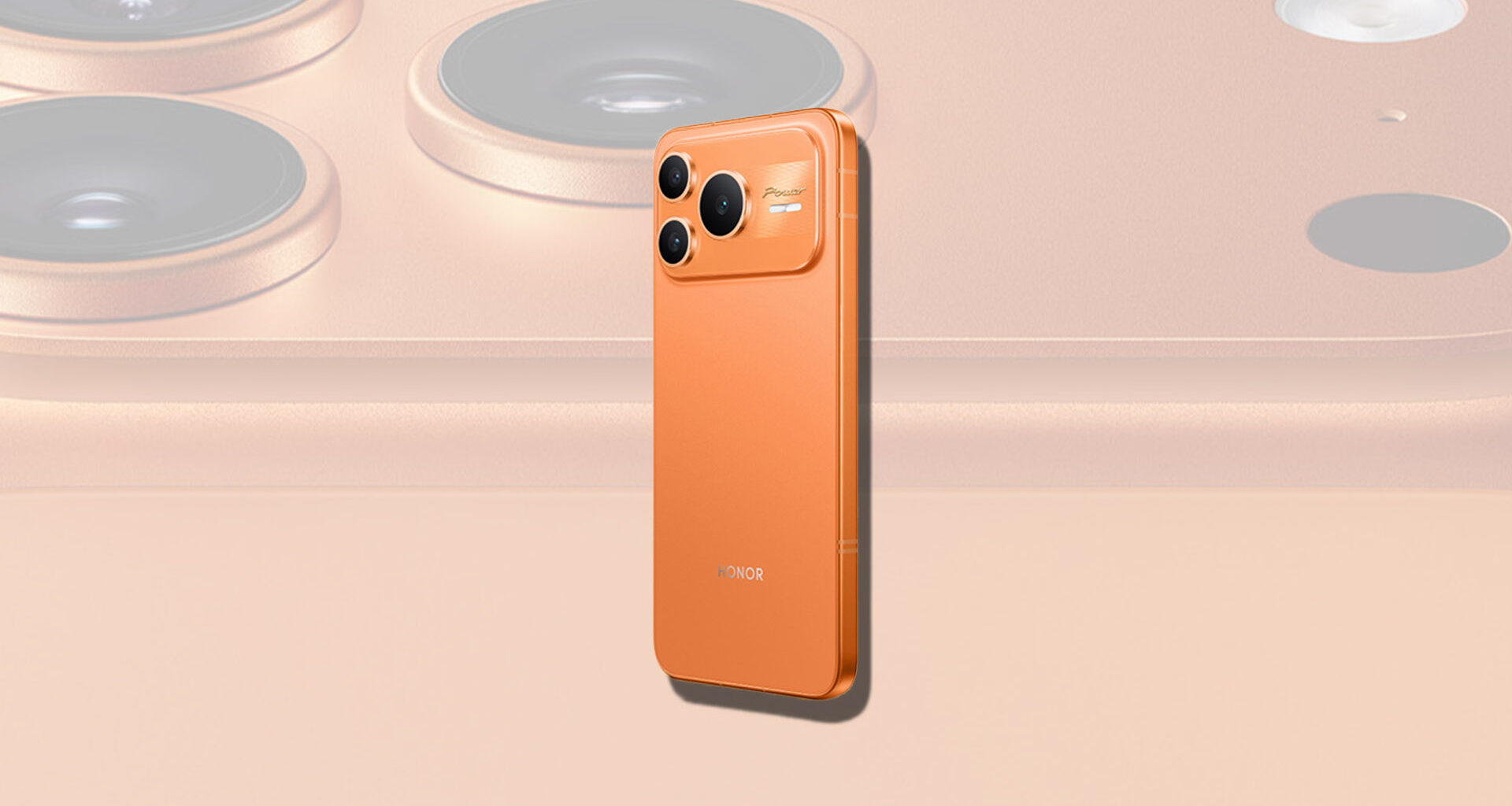 Honor added a rear dummy camera to its Power2 just so it could fully resemble the iPhone 17 Pro