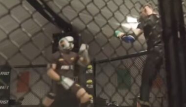 Video: Conor McGregor dwarfed in sparring by 6’5” PFL Welterweight Eoin Sheridan
