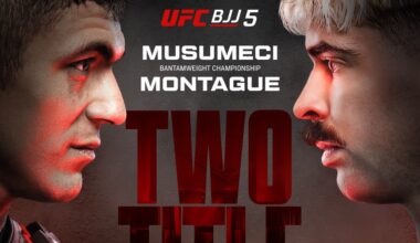 UFC BJJ 5 free live stream, results, video highlights | Musumeci vs. Montague