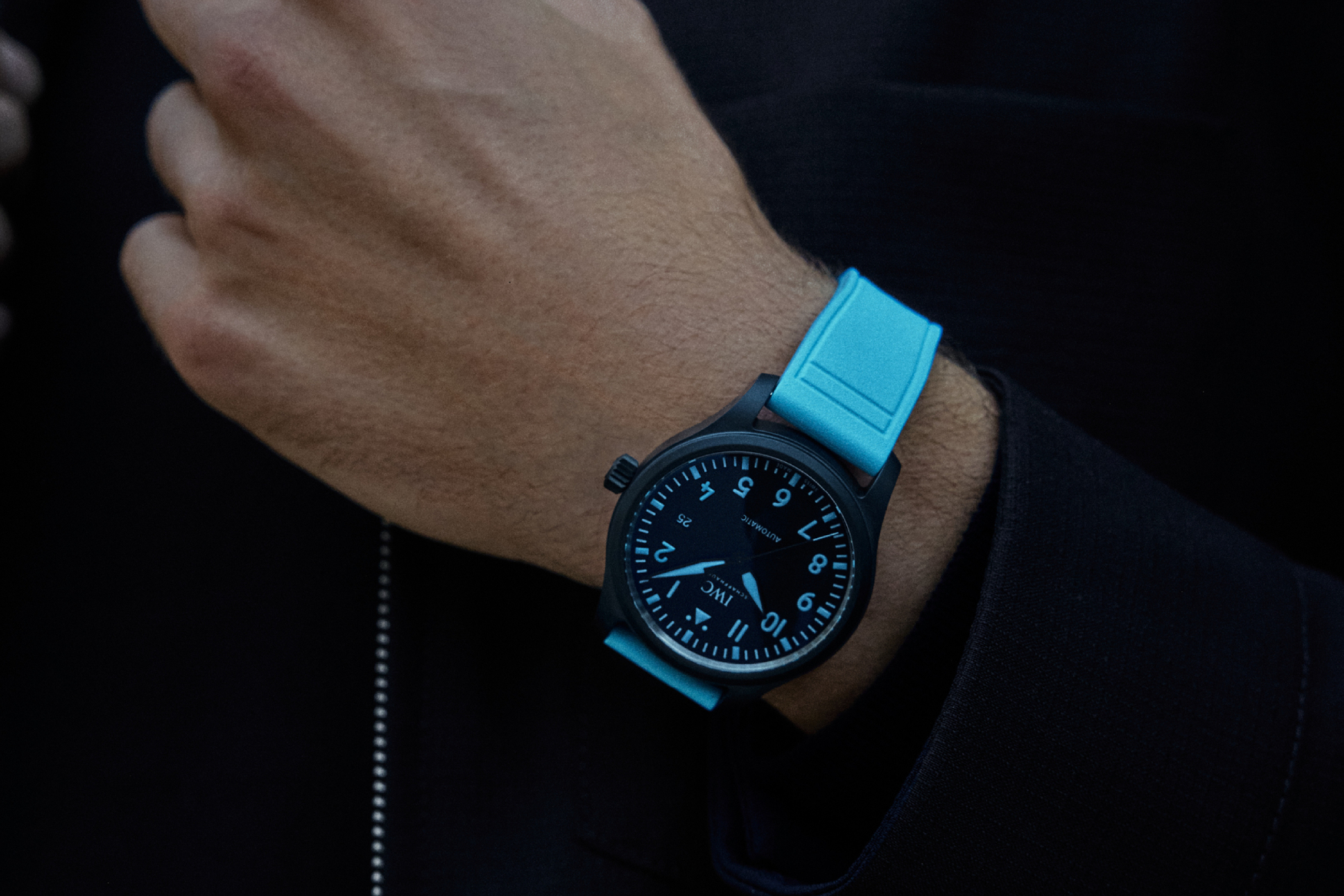 IWC Pilot 41 George Russell Wrist shot (3)