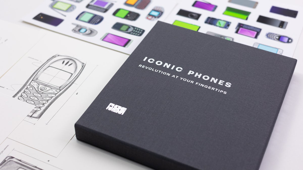 Iconic Phones Premium Edition book now shipping in the US and Canada!