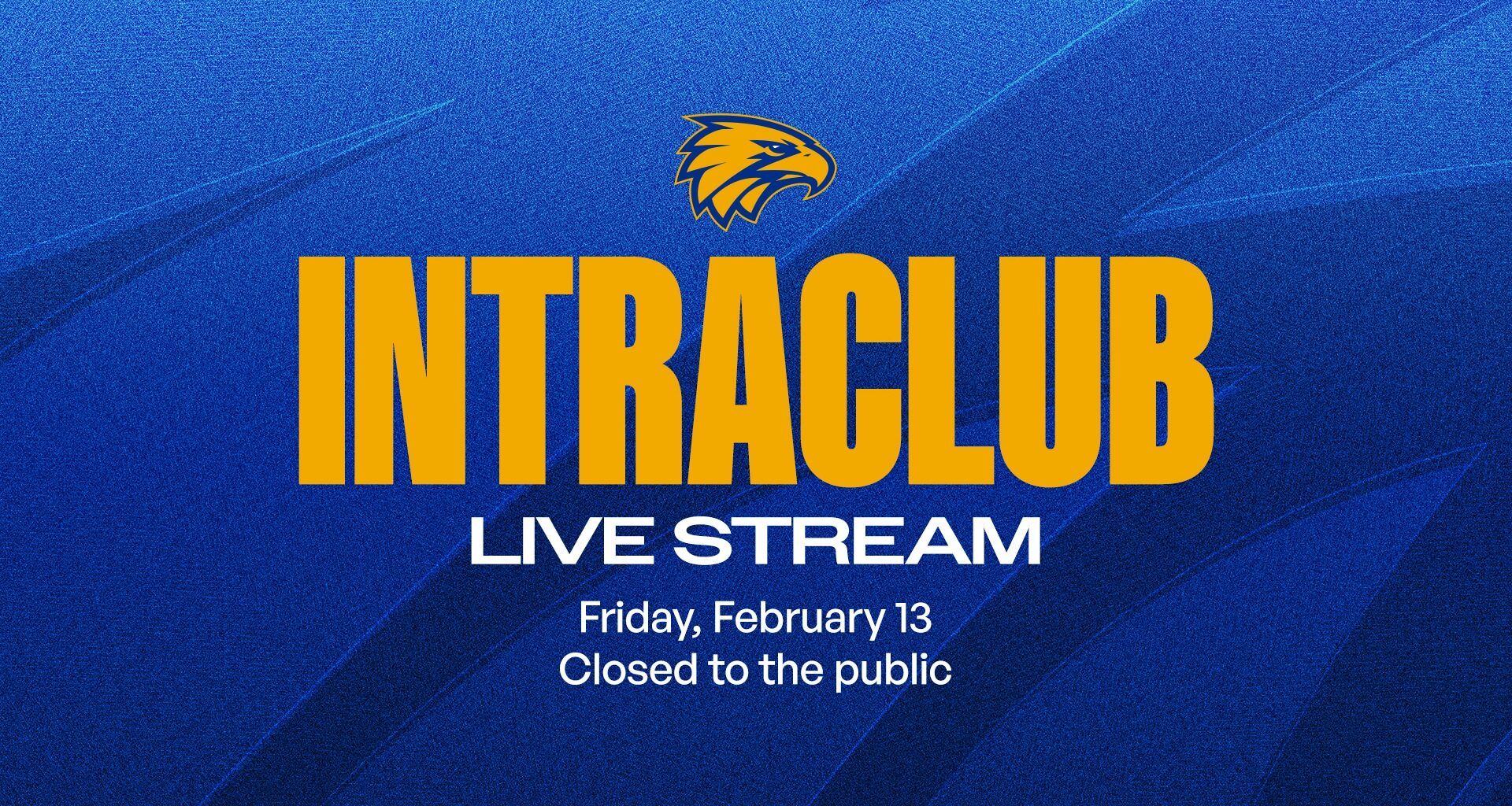 AFL Intraclub to be live streamed