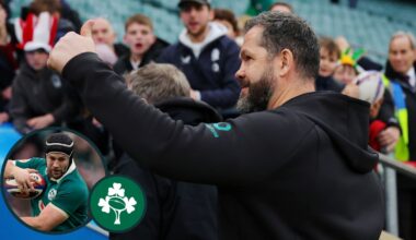 Andy Farrell and Caelan Doris react to 'reference point' performance against England