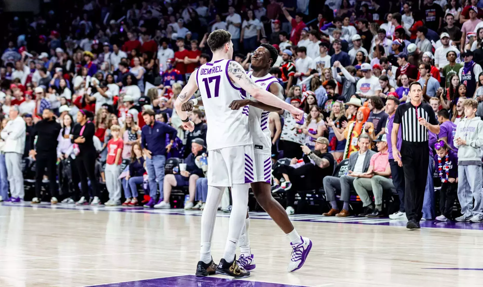 Phoenix, AZ Jan. 30, 2026: The Lopes knock off Boise State 86-69 at Global Credit Union Arena.