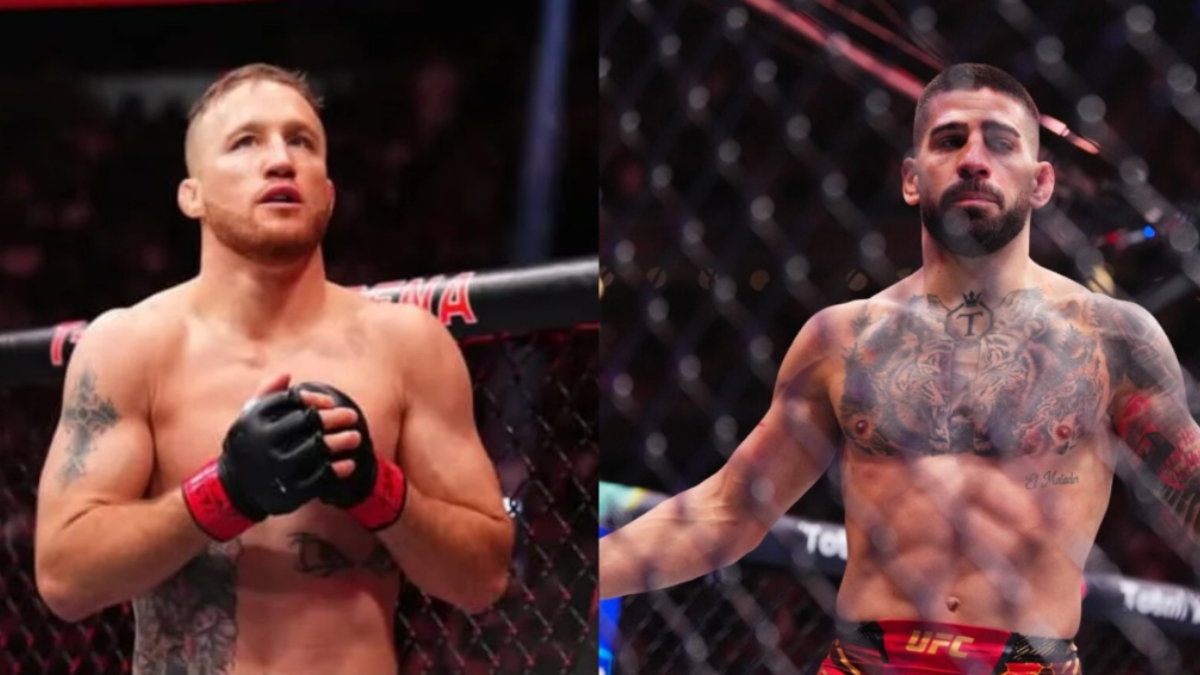 Justin Gaethje and Ilia Topuria