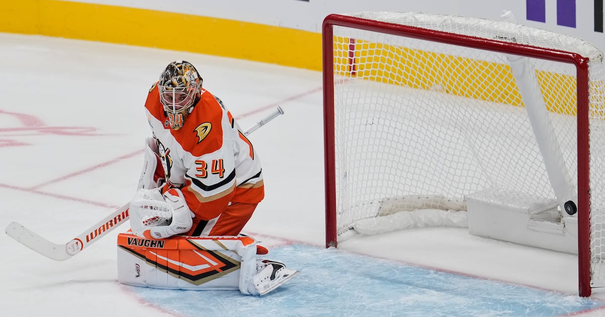 Anaheim Ducks G Petr Mrazek to miss remainder of season after undergoing hip surgery