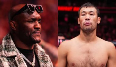 Kamaru Usman and Shavkat Rakhmonov