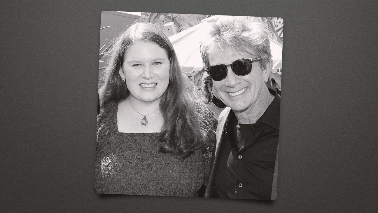 Katherine Short and father Martin Short