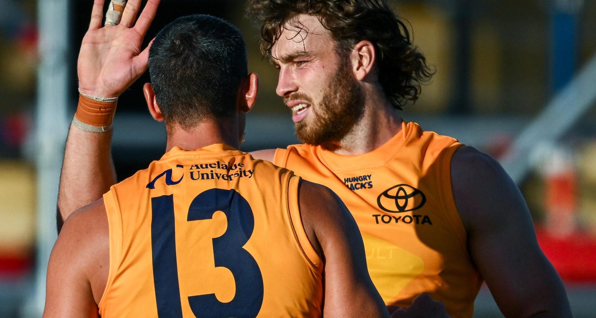 Five goals from 'midfielder' Thilthorpe propels Crows against Power