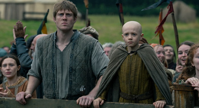 Dexter Sol Ansell and Peter Claffey in A Knight of the Seven Kingdoms: Season 1 (2026)