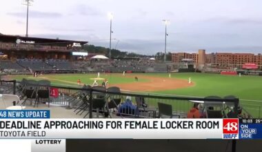 Rocket City Trash Pandas’ female locker room construction could miss MLB deadline