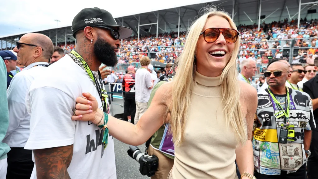 Lindsey Vonn has been a regular at F1 races