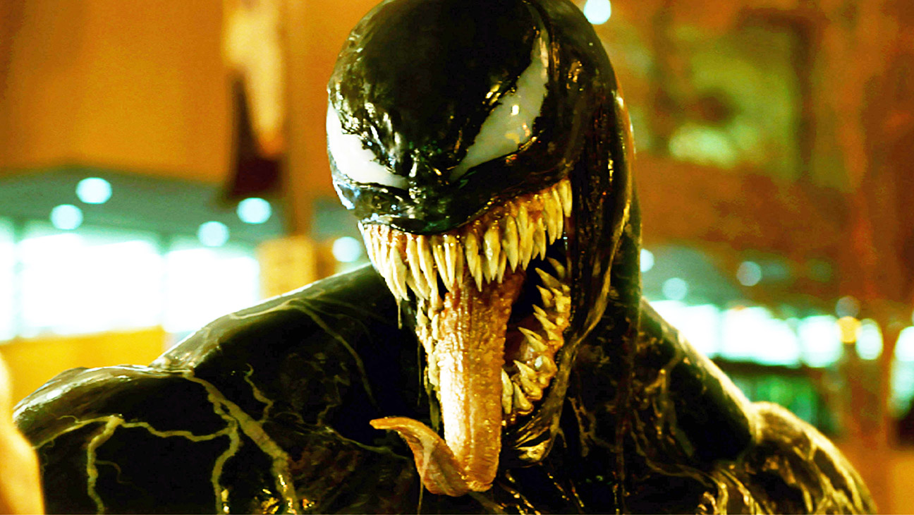 Venom, Venom (voice: Tom Hardy), 2018.