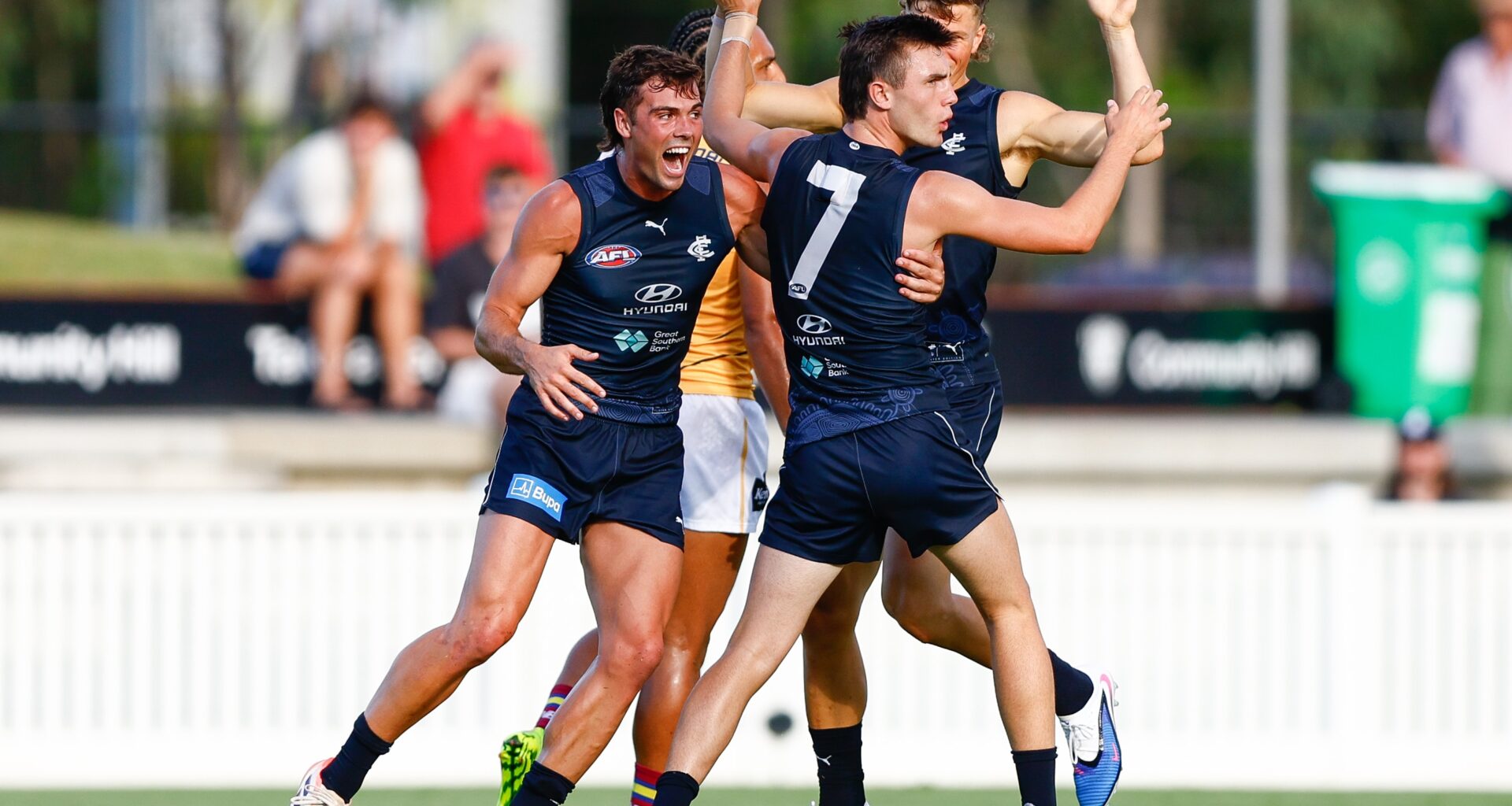 New-look Blues on show in Brisbane