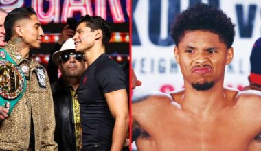 Shakur Stevenson picks a winner in Mario Barrios vs Ryan Garcia world title fight