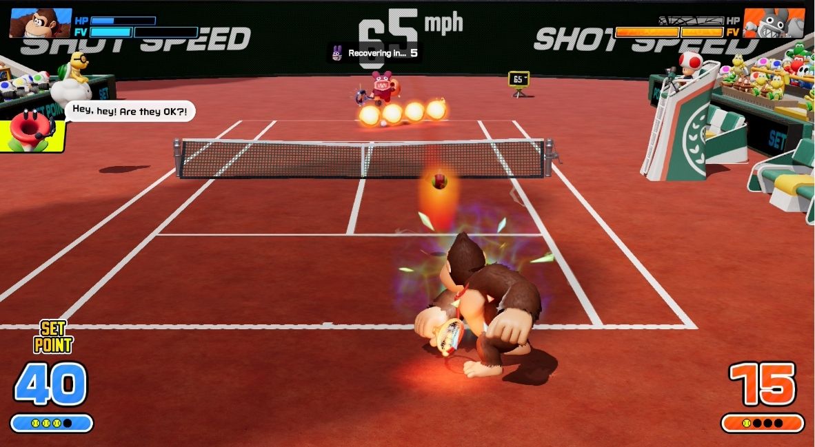 Mario Tennis Fever Match