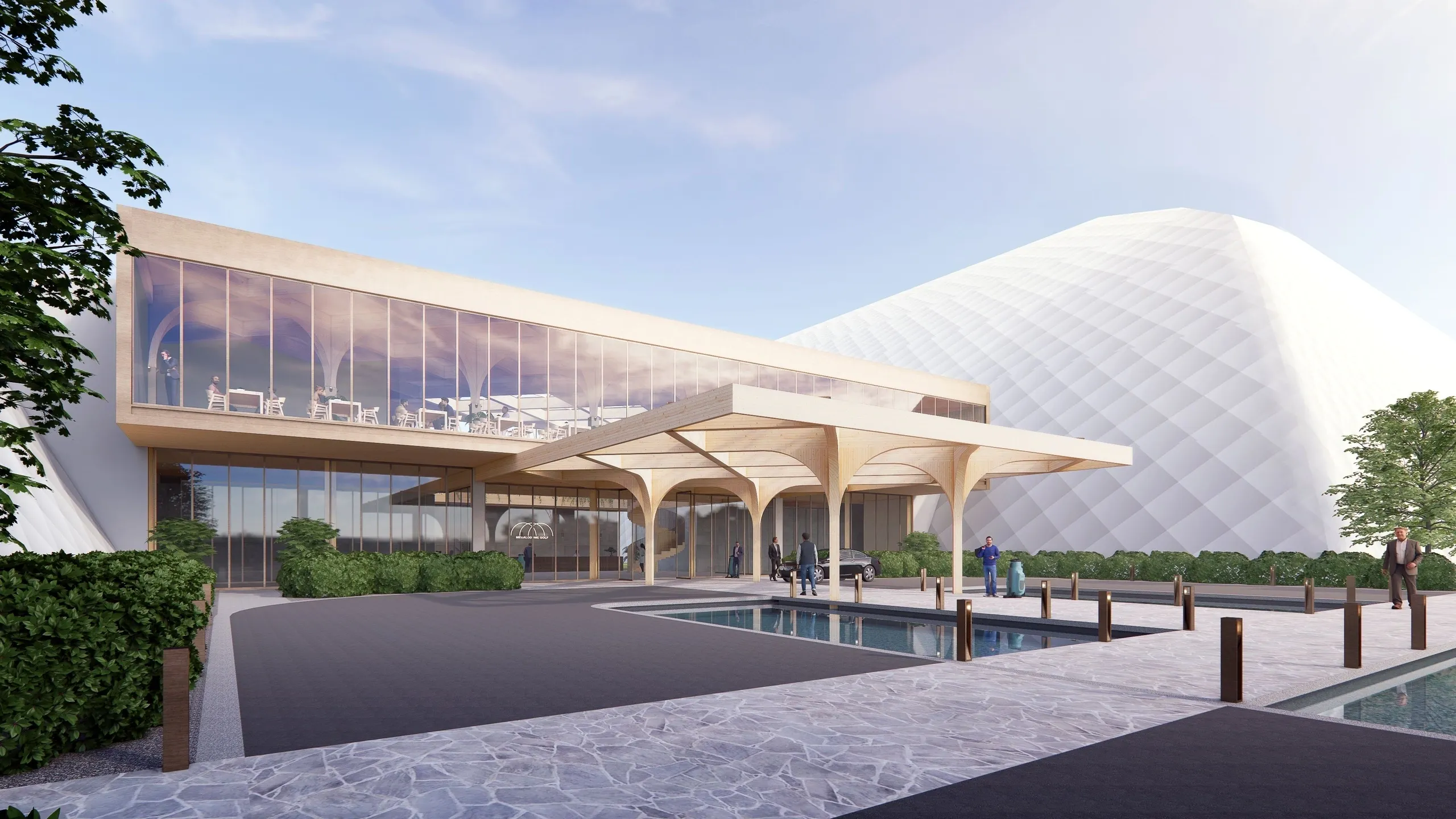 Indoor Golf Course, Megalodome Golf