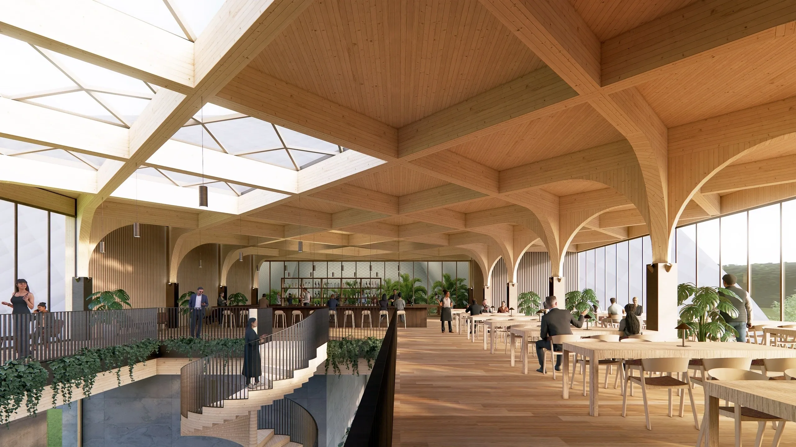 Indoor Golf Course, Megalodome Golf