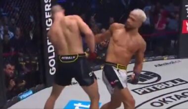 Kaik Brito KOs Ronald Paradeiser with Brutal Spinning Backfist to Claim Welterweight Crown - Oktagon 84 Highlights