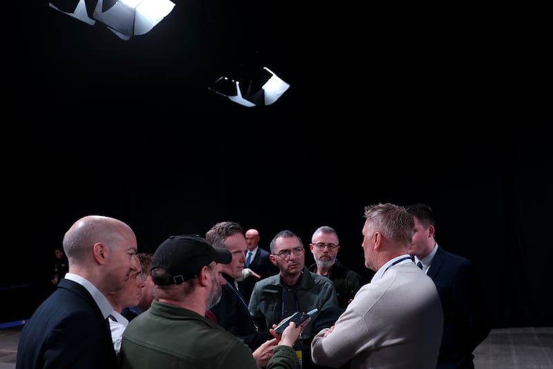 Ireland boss Heimir Hallgrímsson after the Uefa Nations League 2026/28 draw. Photograph: Getty Images