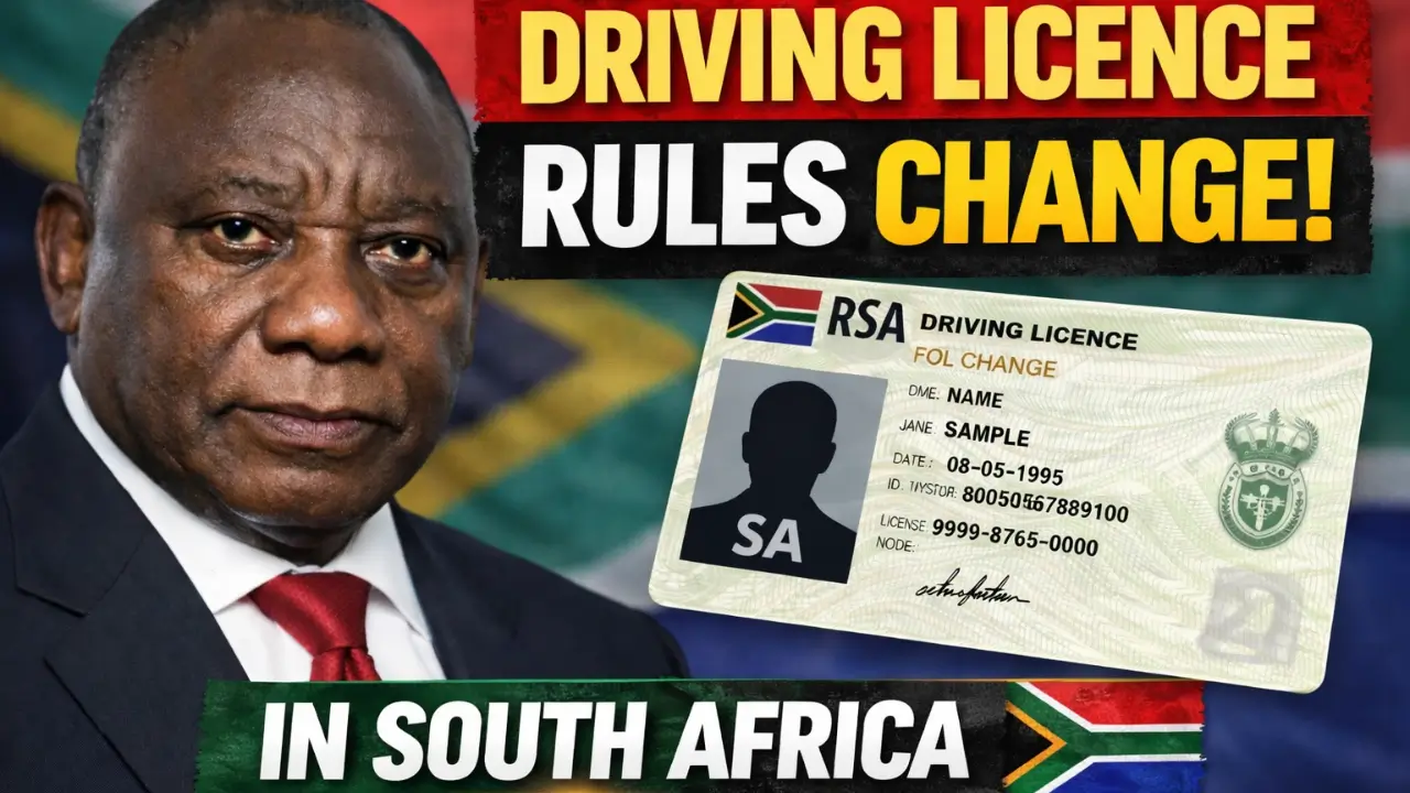 New South Africa driver's license regulations take effect on January 30, 2026