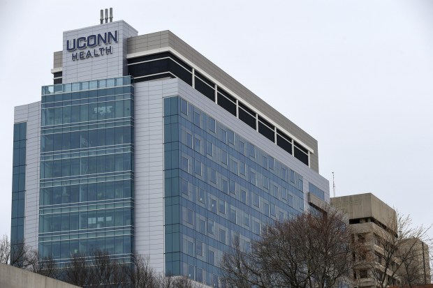 UConn Health's John Dempsey Hospital in Farmington. (File photo)