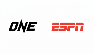 The ONE Championship and ESPN logos