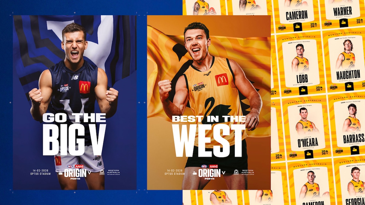 AFL Origin returns after more than 25 years with new ‘Rare Ground’ campaign via The Royals 