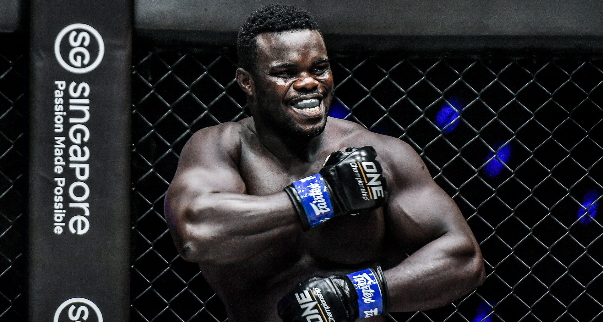 "Reug Reug" Oumar Kane gets ready for his MMA fight