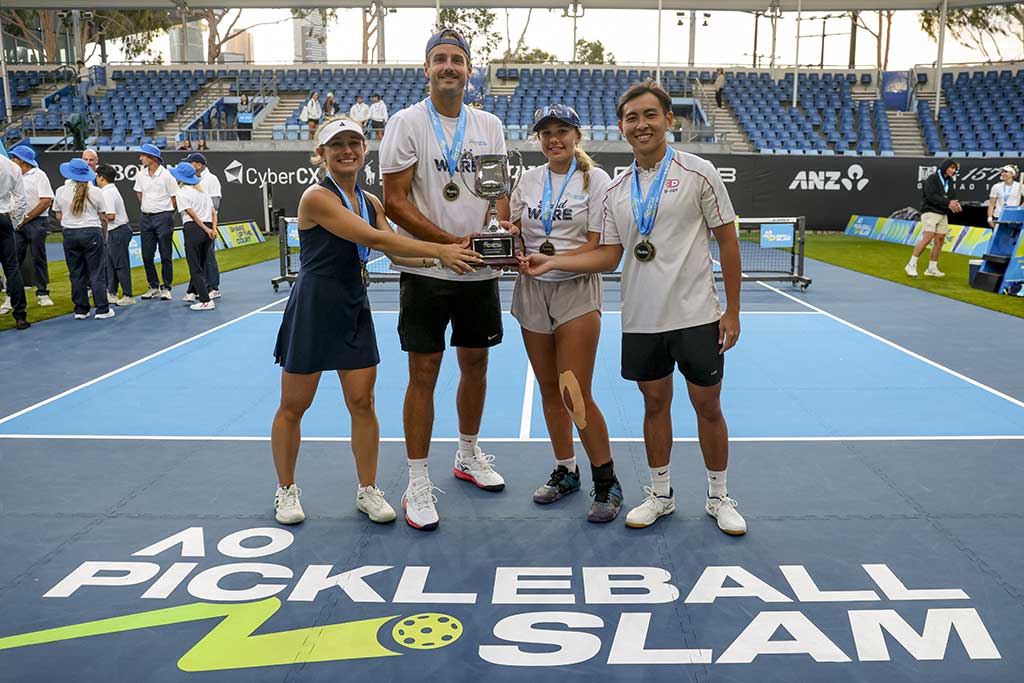 Pickleball champions crowned at Australian Open