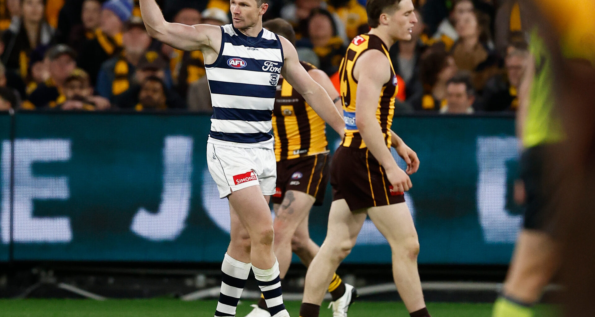 Patrick Dangerfield wants to continue playing in the AFL; Geelong Cats