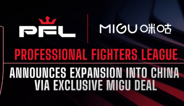PFL Announces Expansion Into China: Exclusive Migu Deal to Bring Live Events to China in 2026