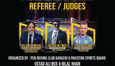 The Pakistan Boxing Federation arranged a Referee and Judge Seminar in Karachi