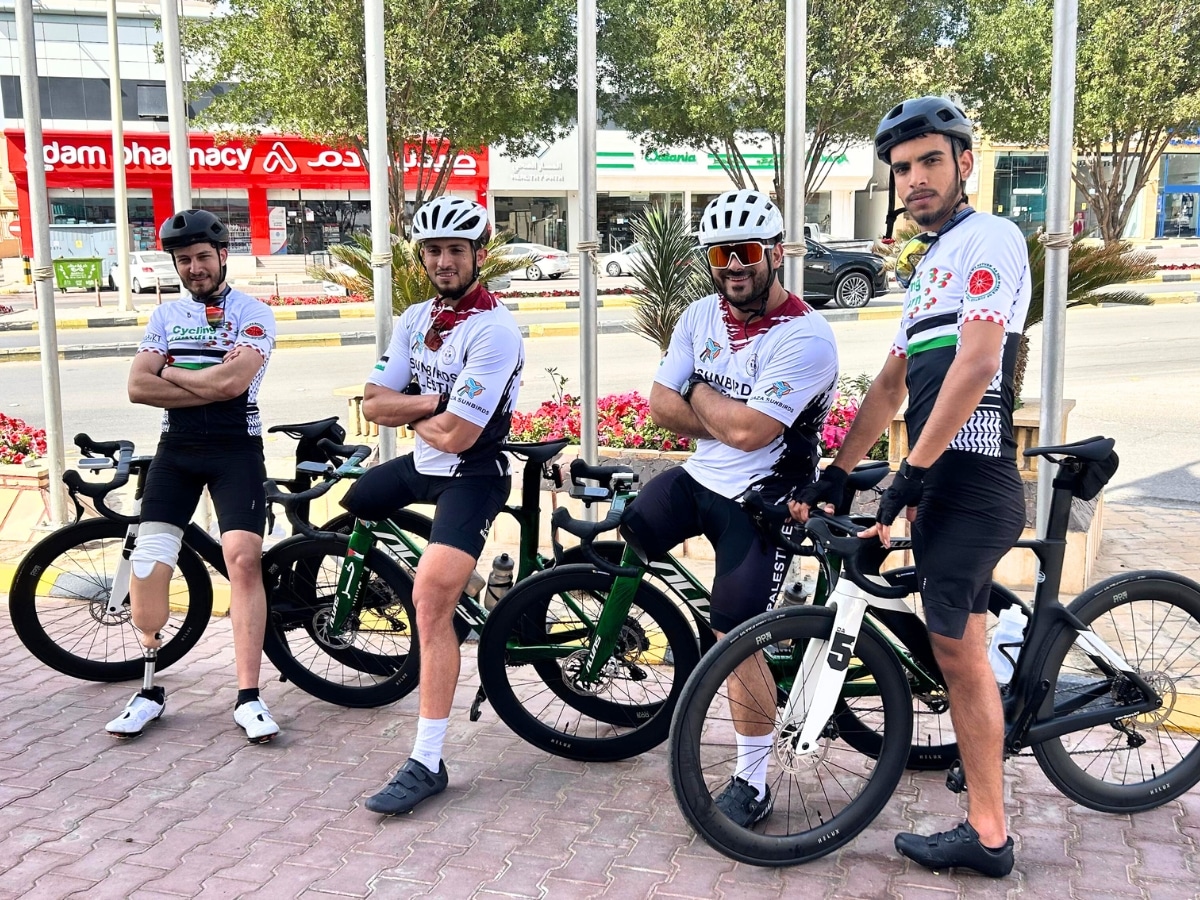Team Palestine breaks new ground at para-cycling championships