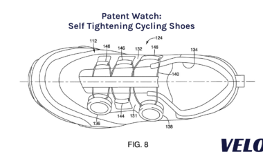 Shimano self-tightening shoes patent
