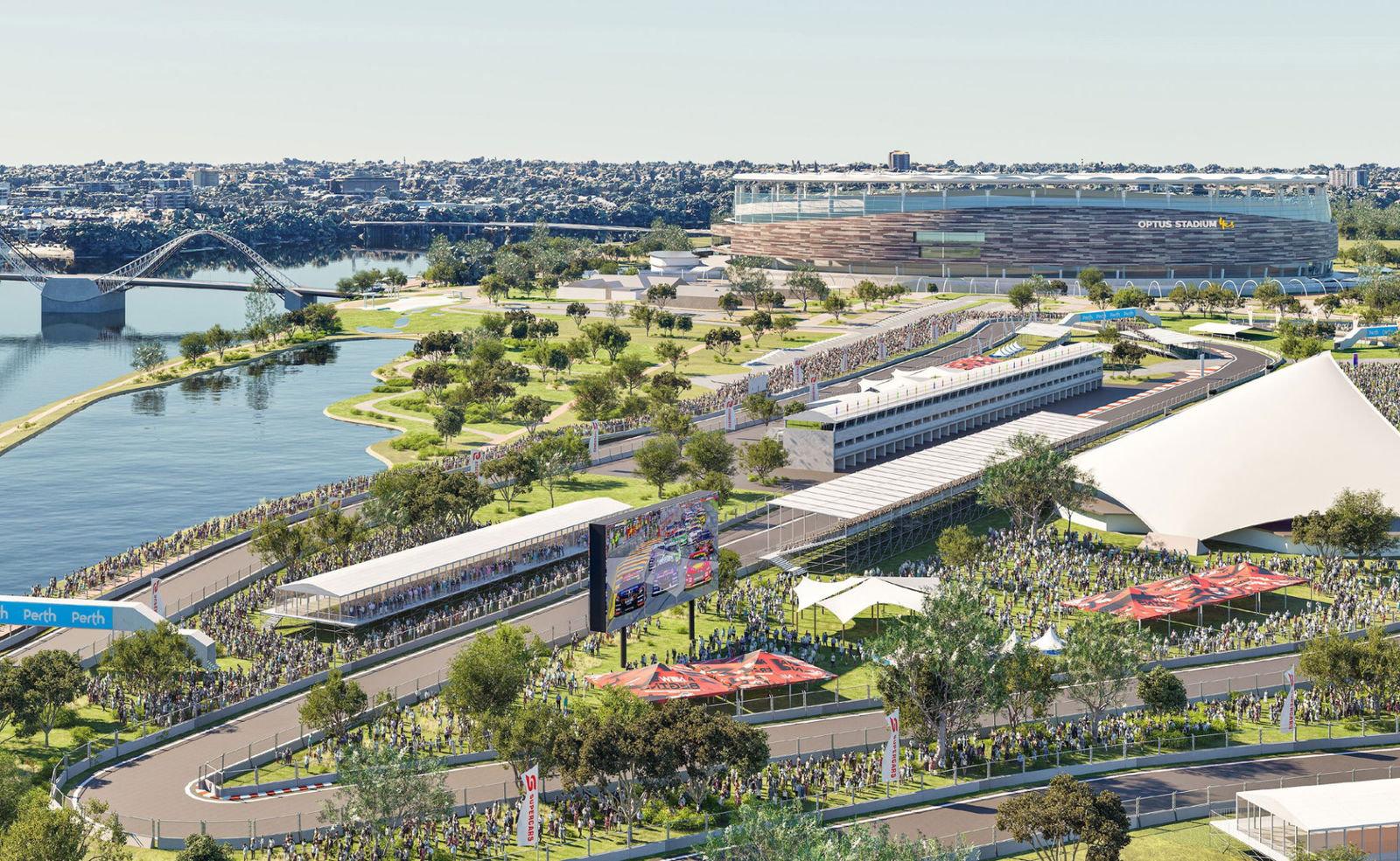 Site works commence at new Perth Supercars venue