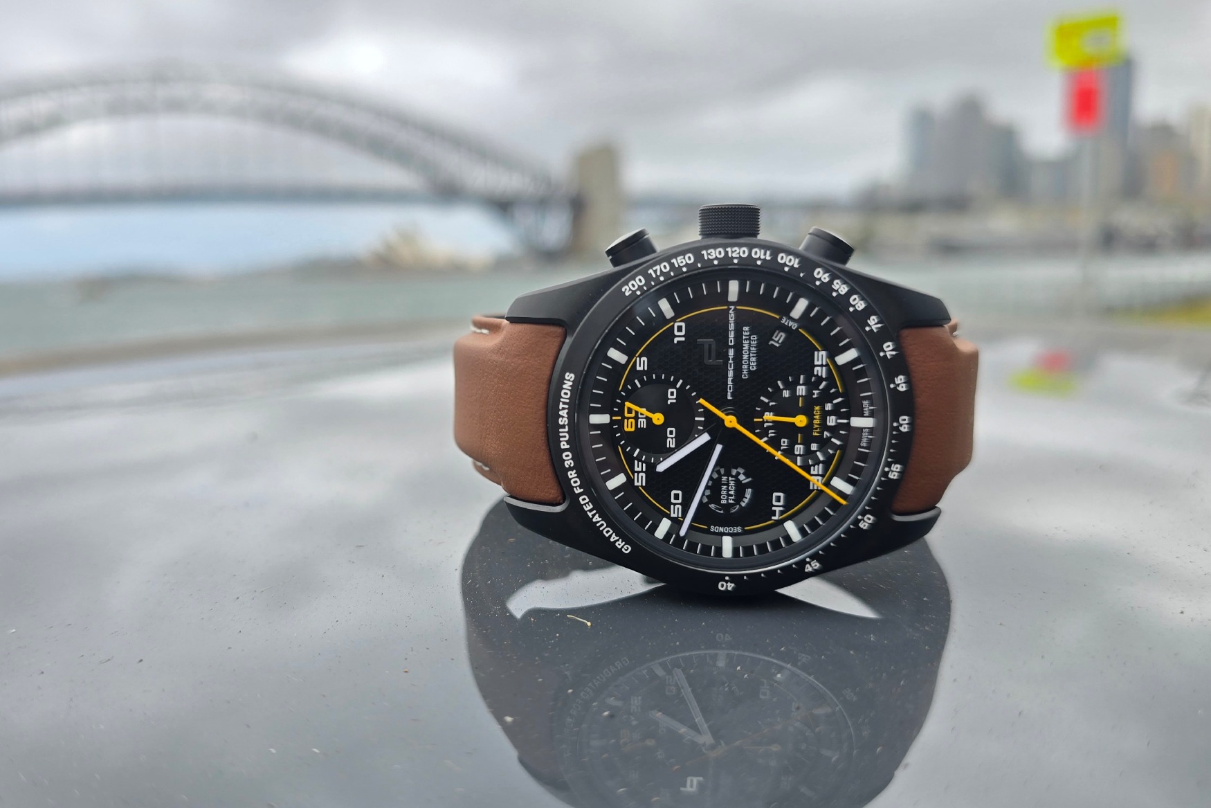 Porsche Design Chronograph 911 GT3 Touring bonnet