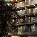 © Sebastian van Damme Valckensteyn - Timber Residential Building / Powerhouse Company - Exterior Photography, Balcony