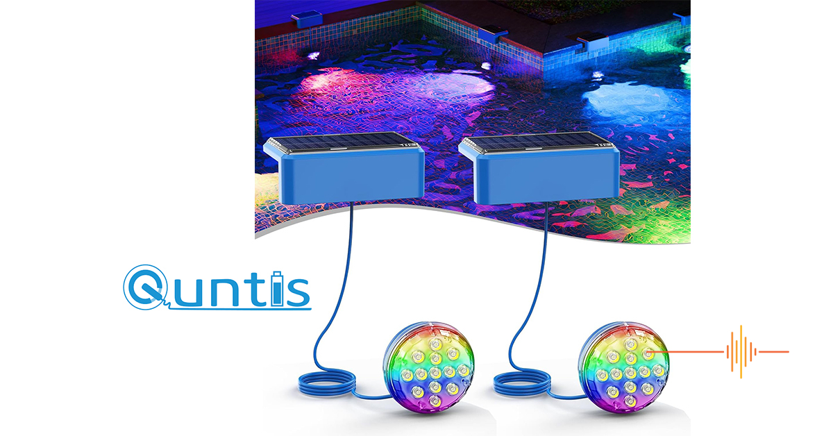 Quntis Solar RGB-LED Pool Lights Review: Affordable Oasis Illumination