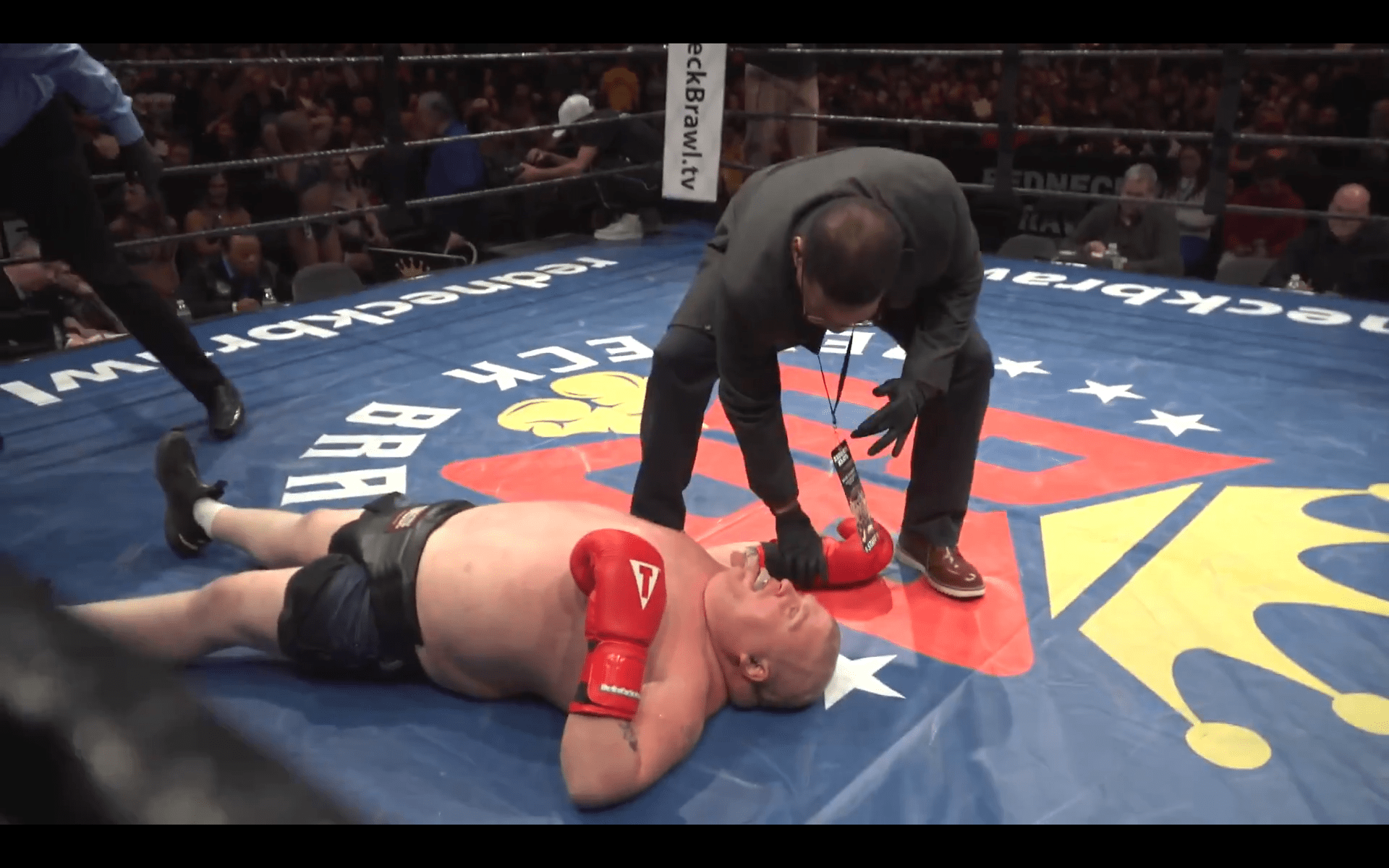 In the end, someone did keep Big A down