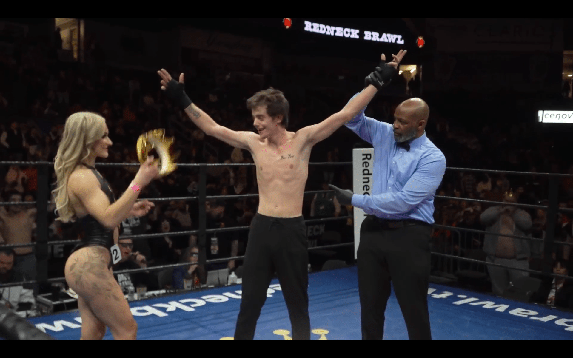 Redneck Brawl legend Lil Smokey didn’t expect tonight’s crown