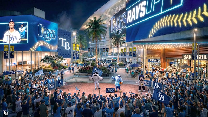 Rays Tampa ballpark renderings