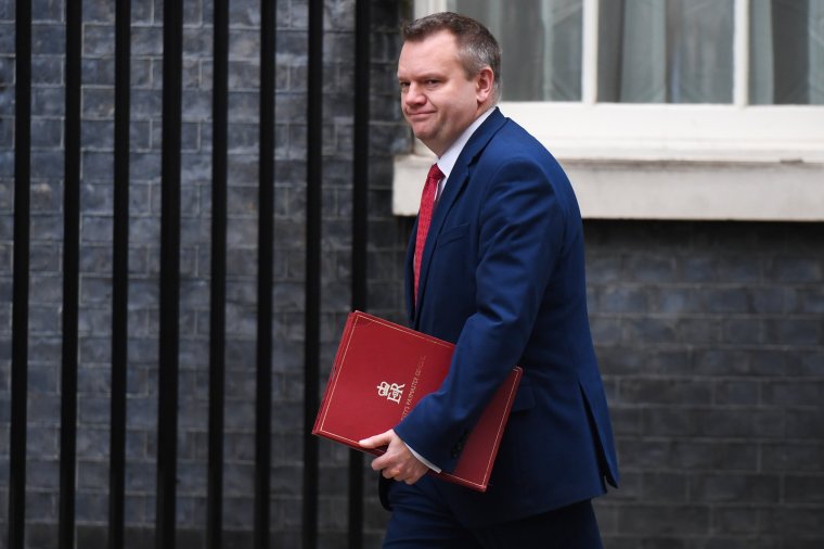 Nick Thomas-Symonds, UK paymaster general, arrives for a meeting of cabinet ministers at 10 Downing Street in London, UK, on Tuesday, Sept. 3, 2024. Britain will support 4.9 gigawatts of new offshore wind farms as the government tries to revive the sector after a failed auction last year. Photographer: Chris J. Ratcliffe/Bloomberg via Getty Images
