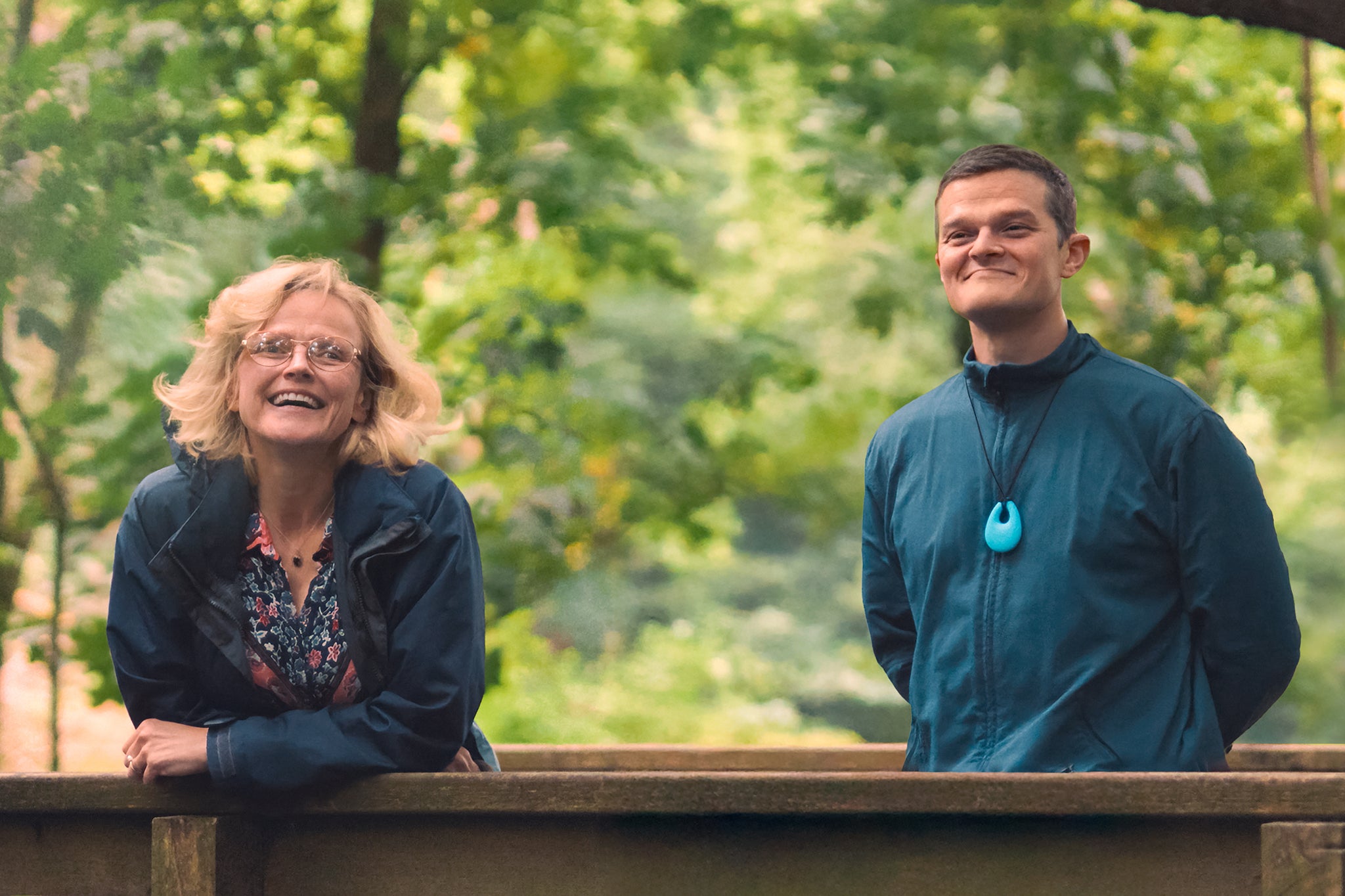 Maxine Peake and Robert Aramayo in ‘I Swear’