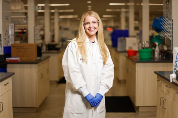  Dena Marrinucci , co-founder and chief operating officer of Truvian, poses for a photo at Truvian on Tuesday, Jan. 20, 2026 in San Diego, California. (Meg McLaughlin / The San Diego Union-Tribune)
