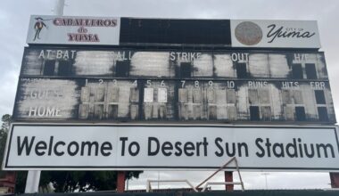 Memories of Padres fading away in desert town of Yuma